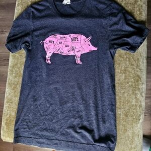 Nope pig shirt
